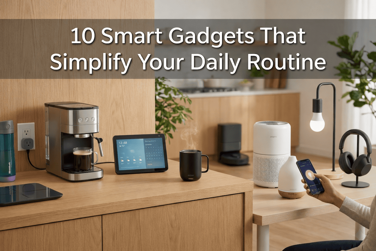 10 Smart Gadgets That Simplify Your Daily Routine