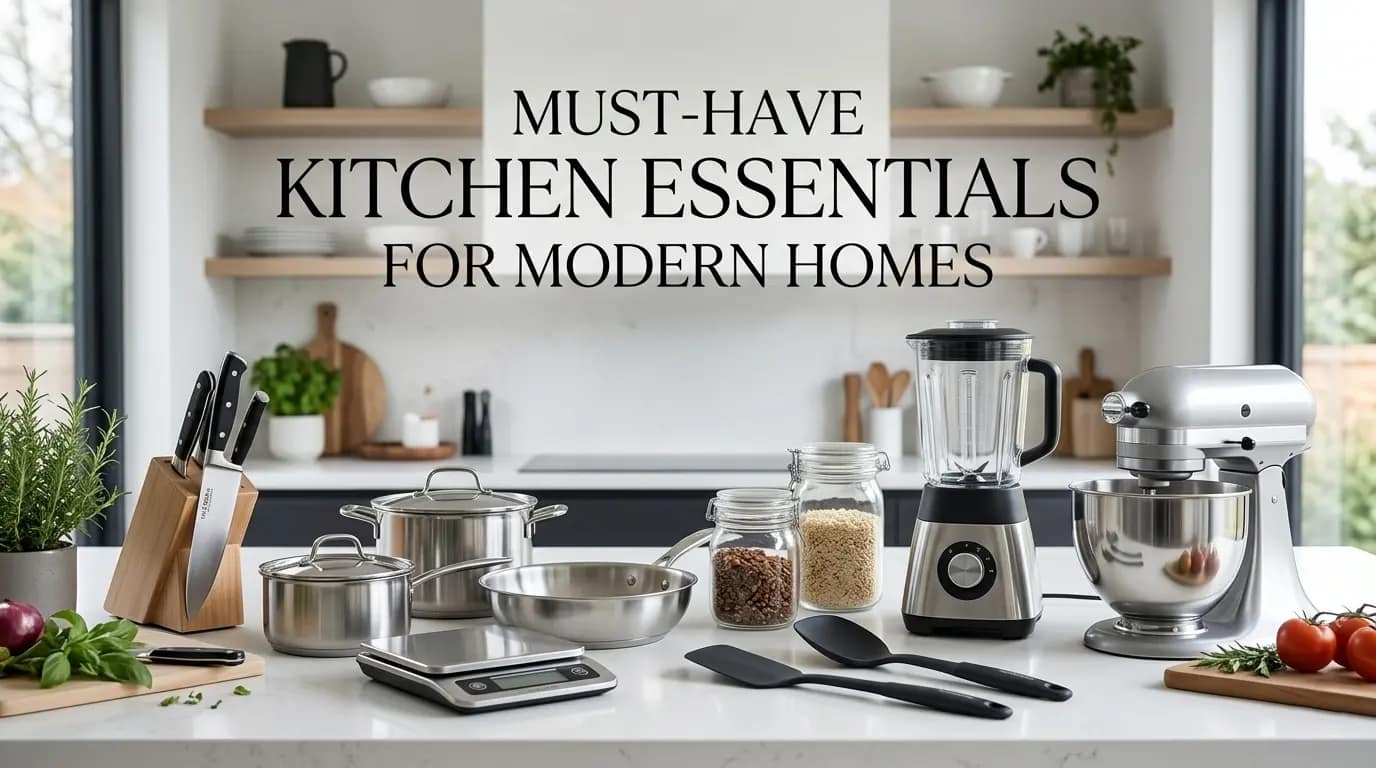 Must-Have Kitchen Essentials for Modern Homes
