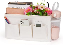 Bedside caddy organizer