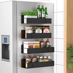 Magnetic spice rack