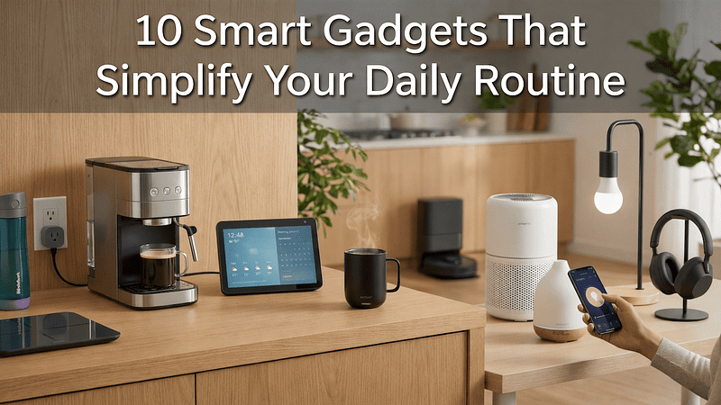 10 Smart Gadgets That Simplify Your Daily Routine