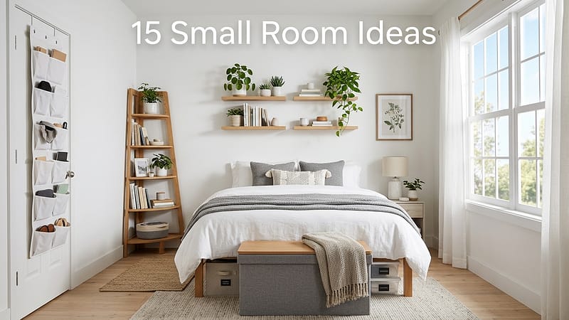 Small Room Ideas: 15 Genius Ways to Maximize Space in 2026