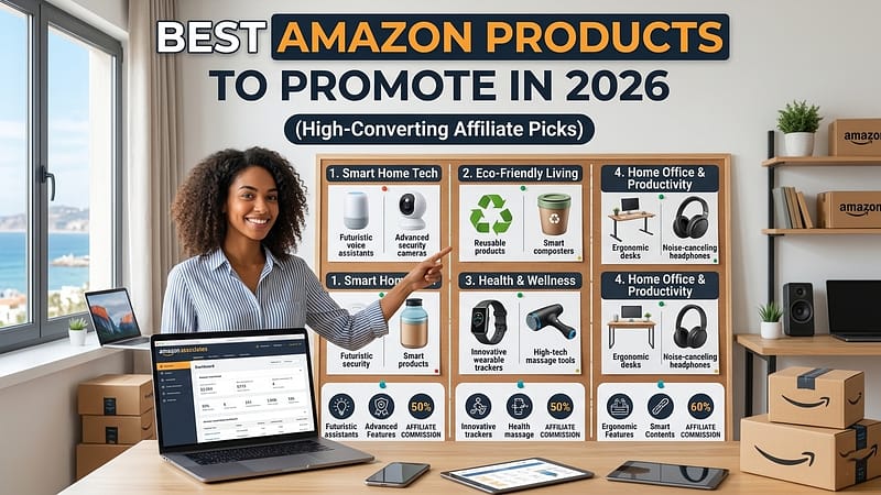 Best Amazon Products to Promote in 2026 (High-Converting Affiliate Picks)