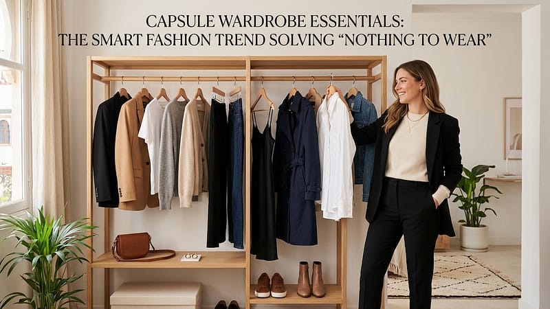 Capsule Wardrobe Essentials: The Smart Fashion Trend Solving “Nothing to Wear”
