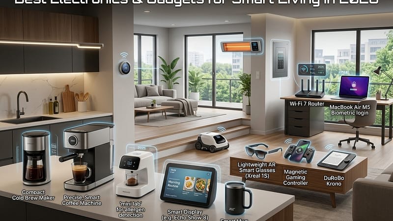 Best Electronics & Gadgets for Smart Living in 2026